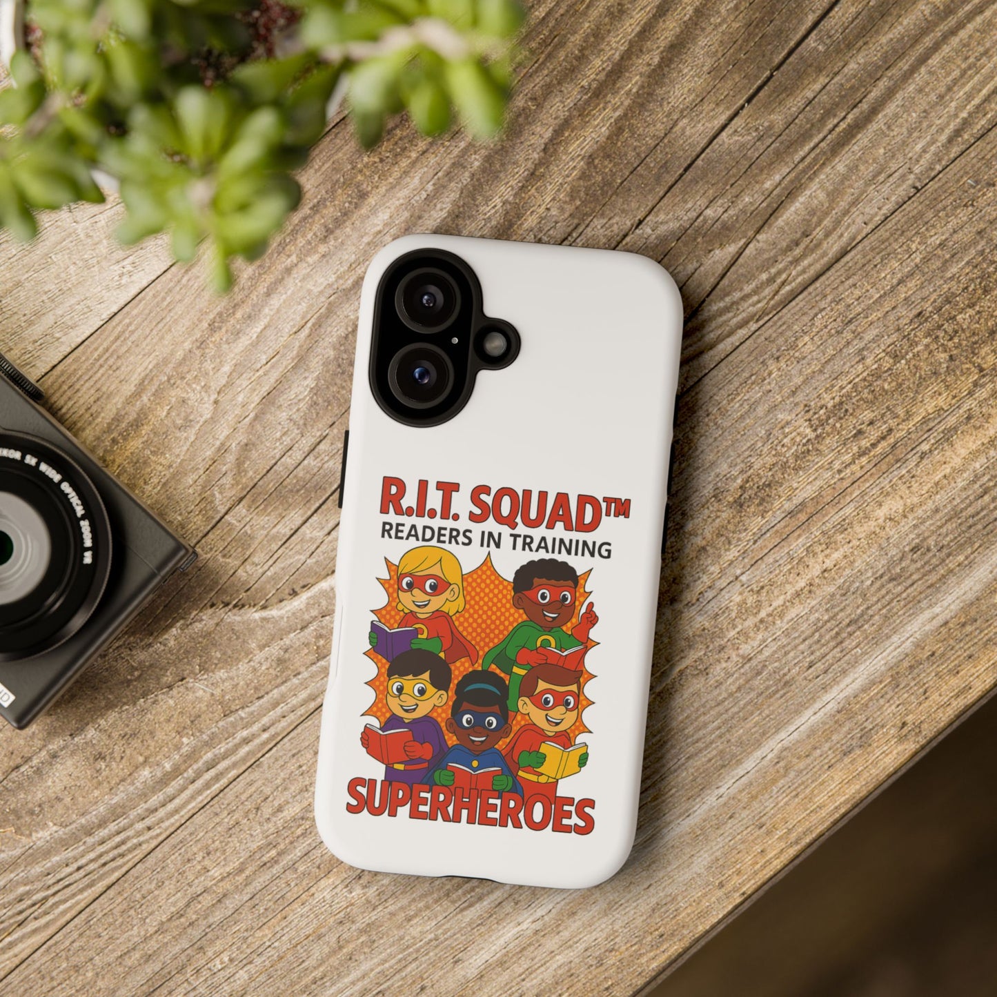 R.I.T. SQUAD™ Readers in Training Superheroes iPhone Case