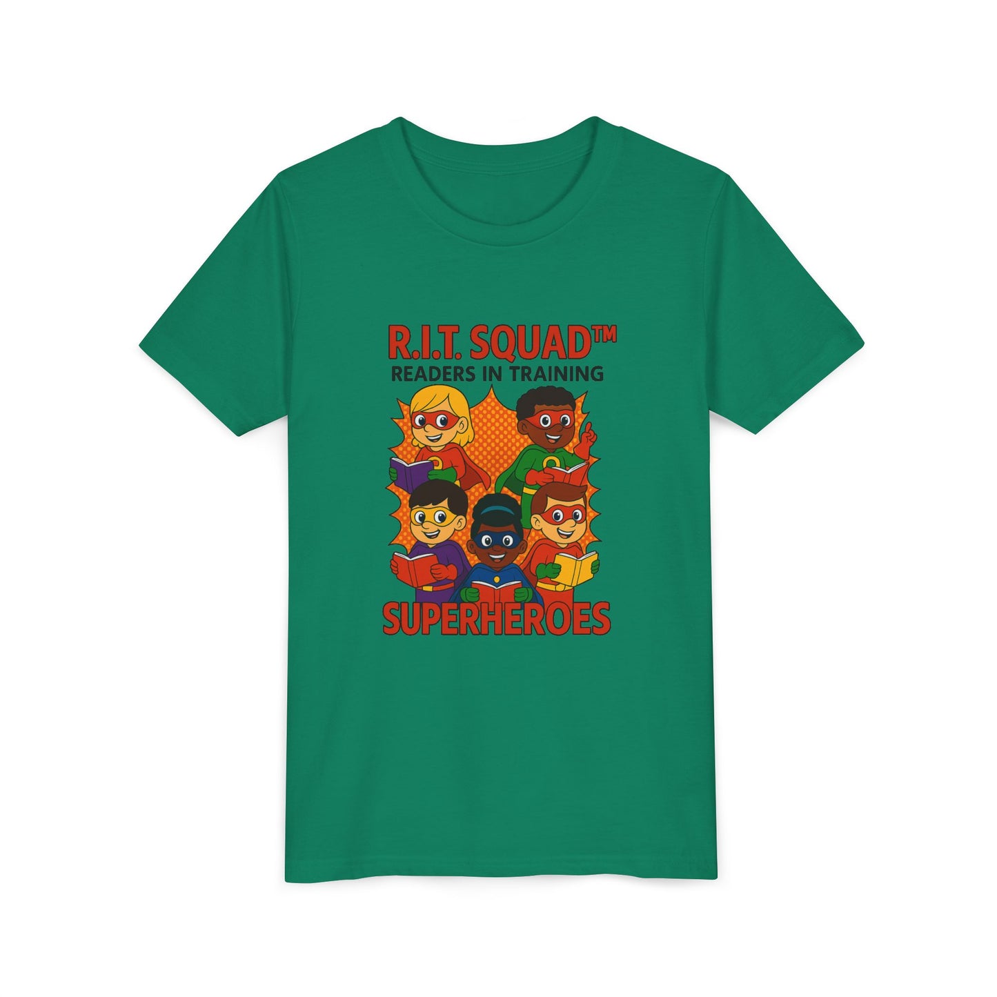 R.I.T. SQUAD™ Readers in Training™ Superheroes Youth T-Shirt