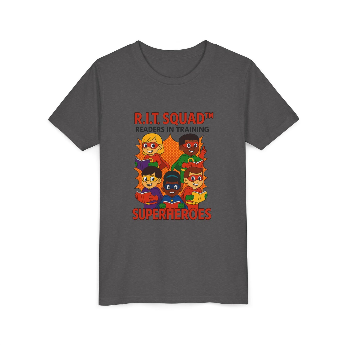 R.I.T. SQUAD™ Readers in Training™ Superheroes Youth T-Shirt