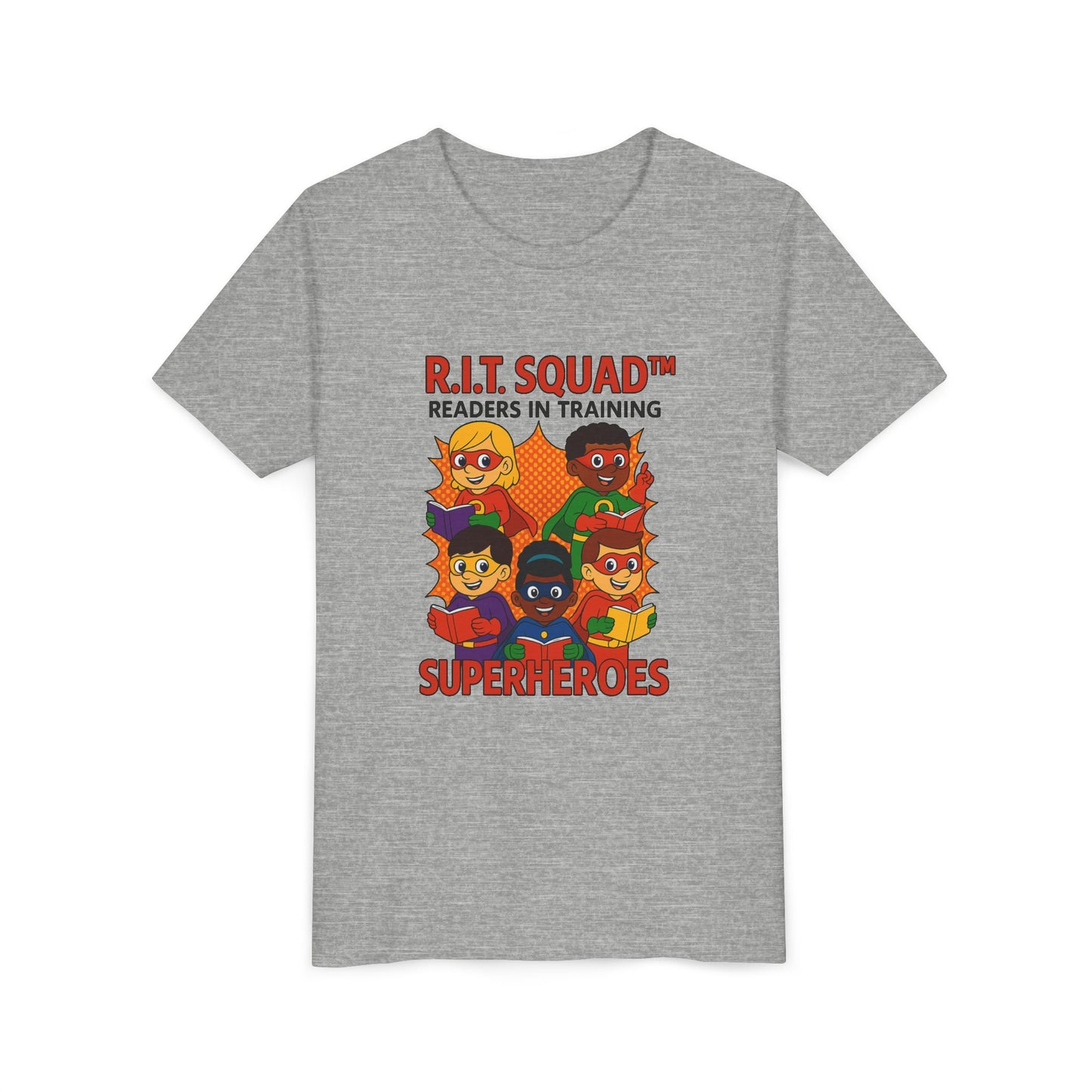 R.I.T. SQUAD™ Readers in Training™ Superheroes Youth T-Shirt