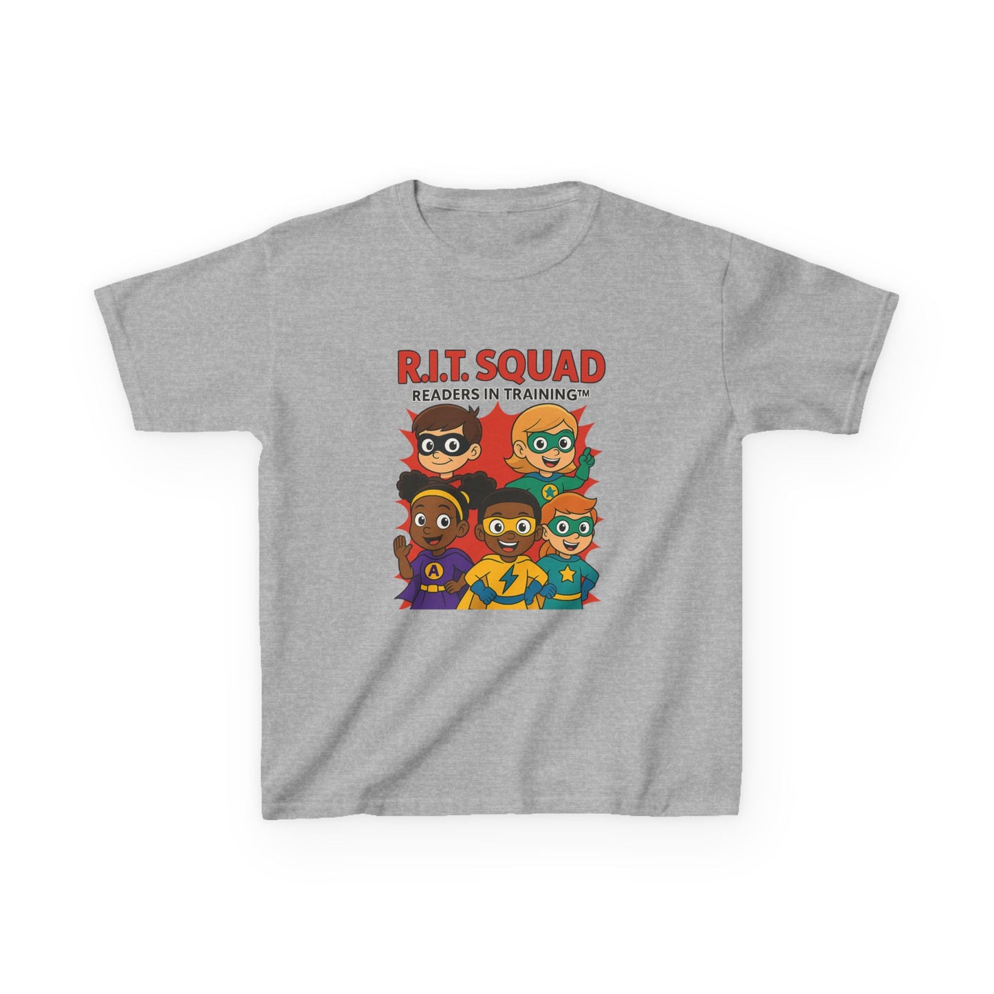R.I.T. SQUAD™ Youth Superhero T-Shirt – Readers in Training™ Edition