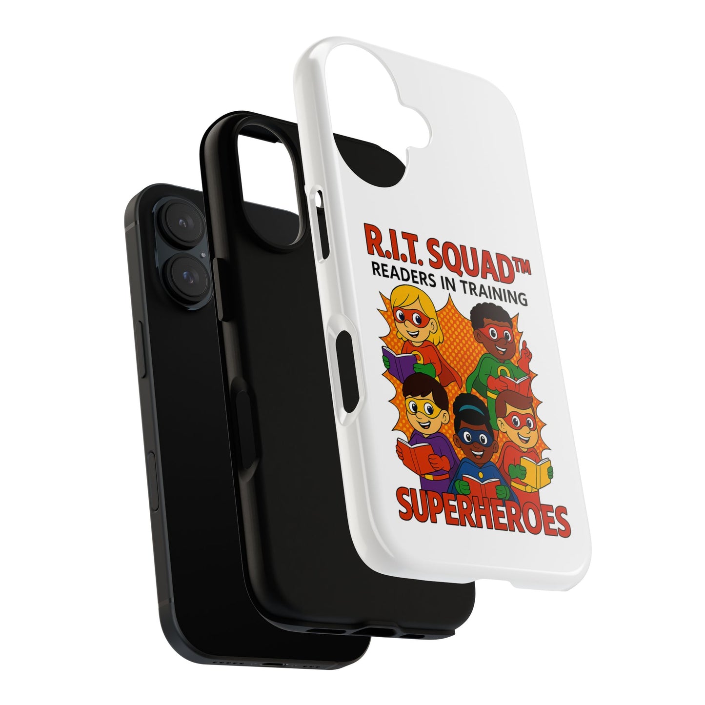 R.I.T. SQUAD™ Readers in Training Superheroes iPhone Case