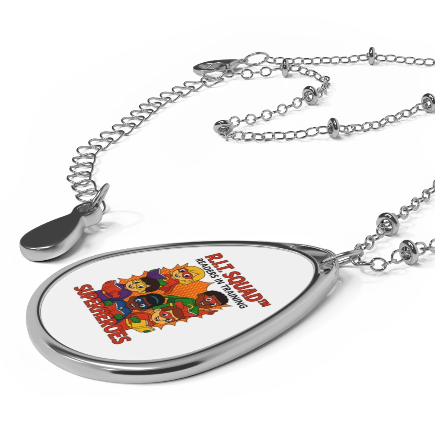 R.I.T. SQUAD™ Readers in Training™ “Superheroes” Pendant Necklace