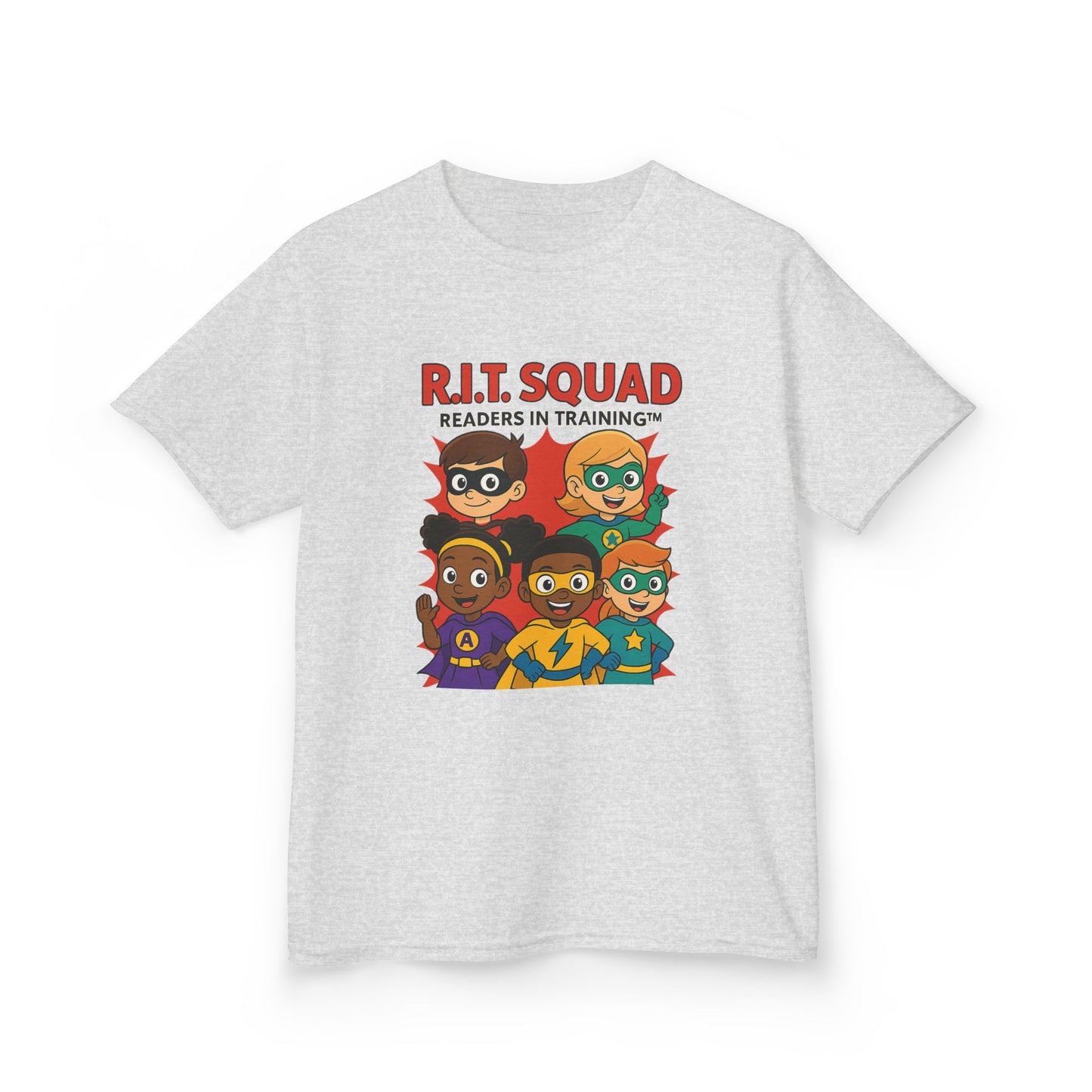 R.I.T. SQUAD™ Youth Superhero T-Shirt – Readers in Training™ Edition