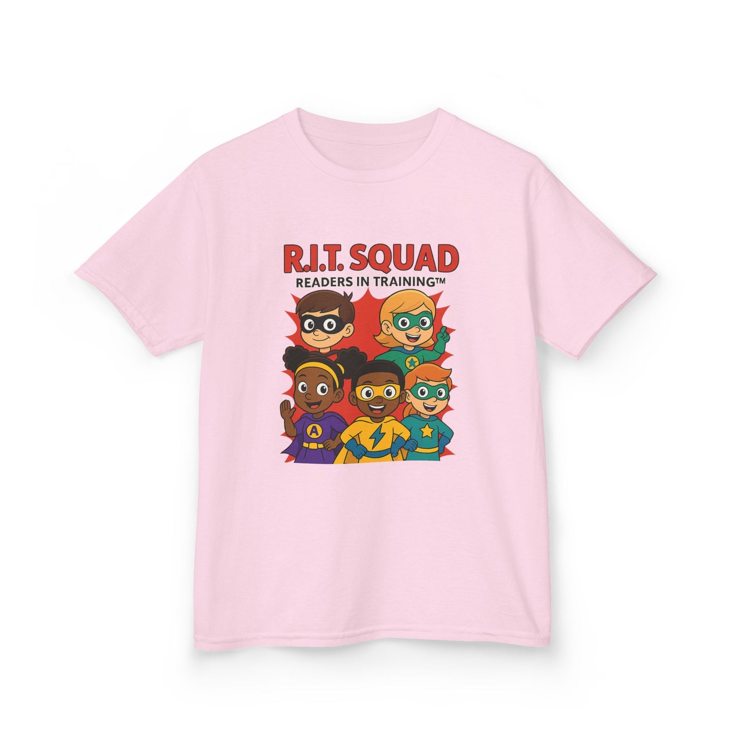 R.I.T. SQUAD™ Youth Superhero T-Shirt – Readers in Training™ Edition