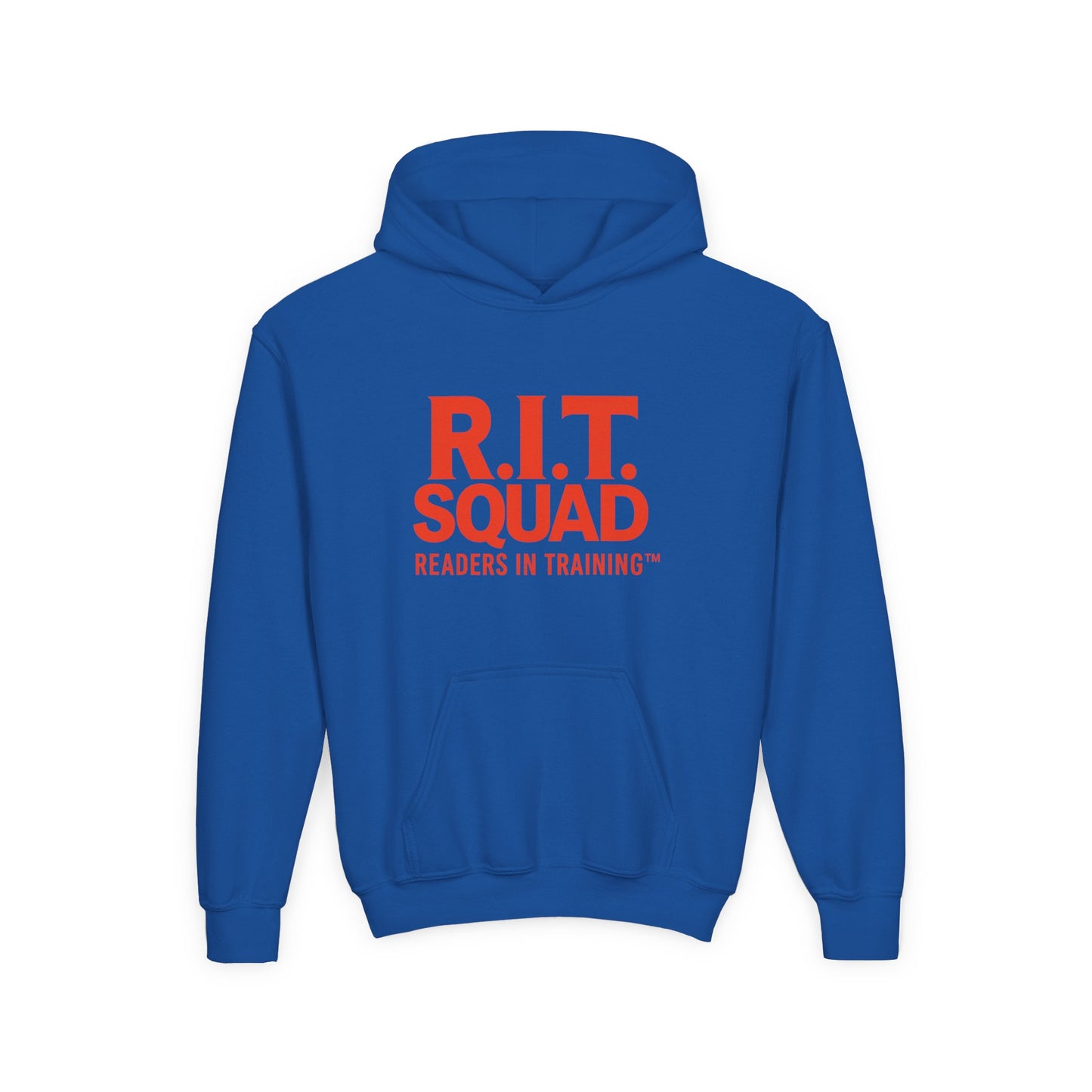 R.I.T. SQUAD Readers in Training™ Youth Hoodie – Red Squad Edition