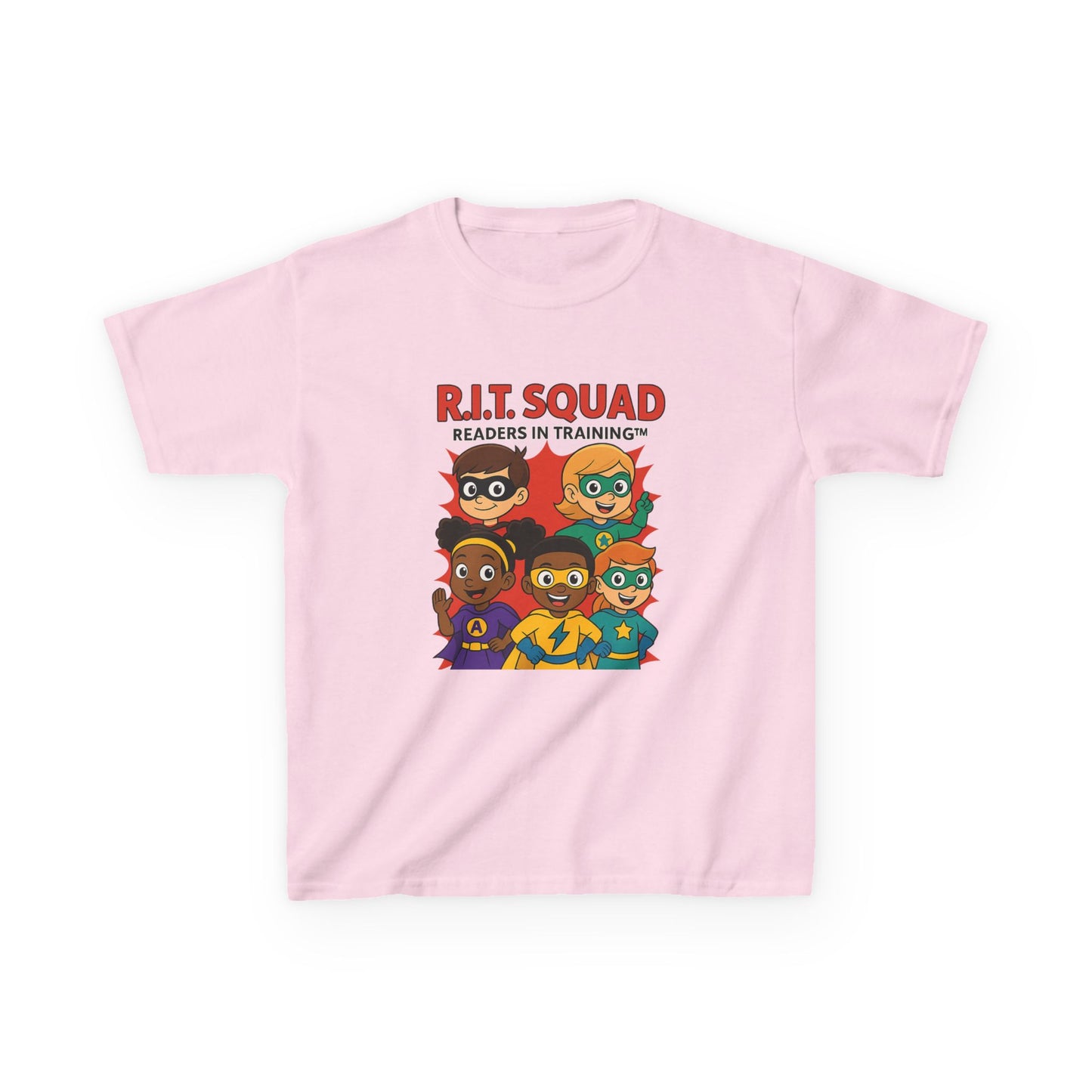 R.I.T. SQUAD™ Youth Superhero T-Shirt – Readers in Training™ Edition