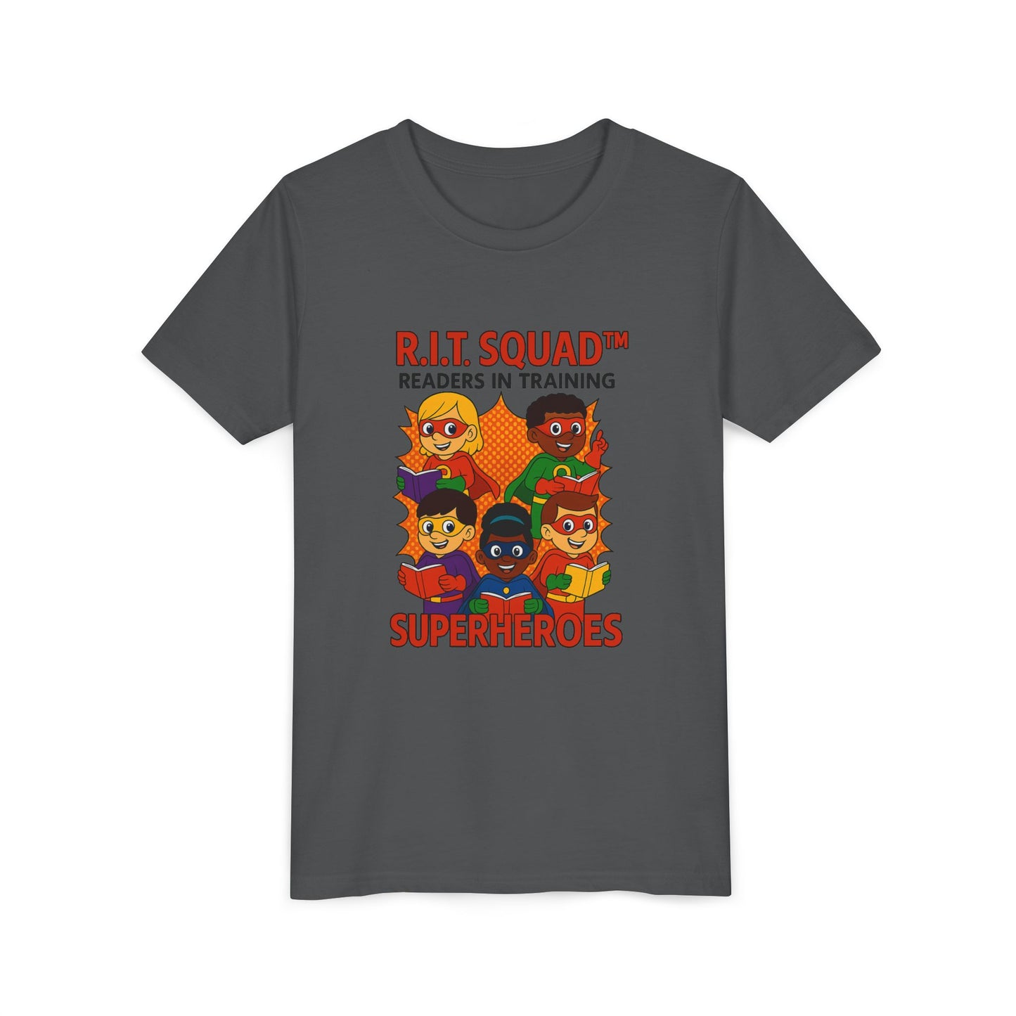 R.I.T. SQUAD™ Readers in Training™ Superheroes Youth T-Shirt