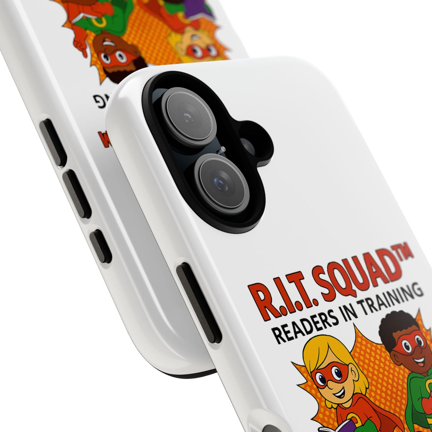 R.I.T. SQUAD™ Readers in Training Superheroes iPhone Case