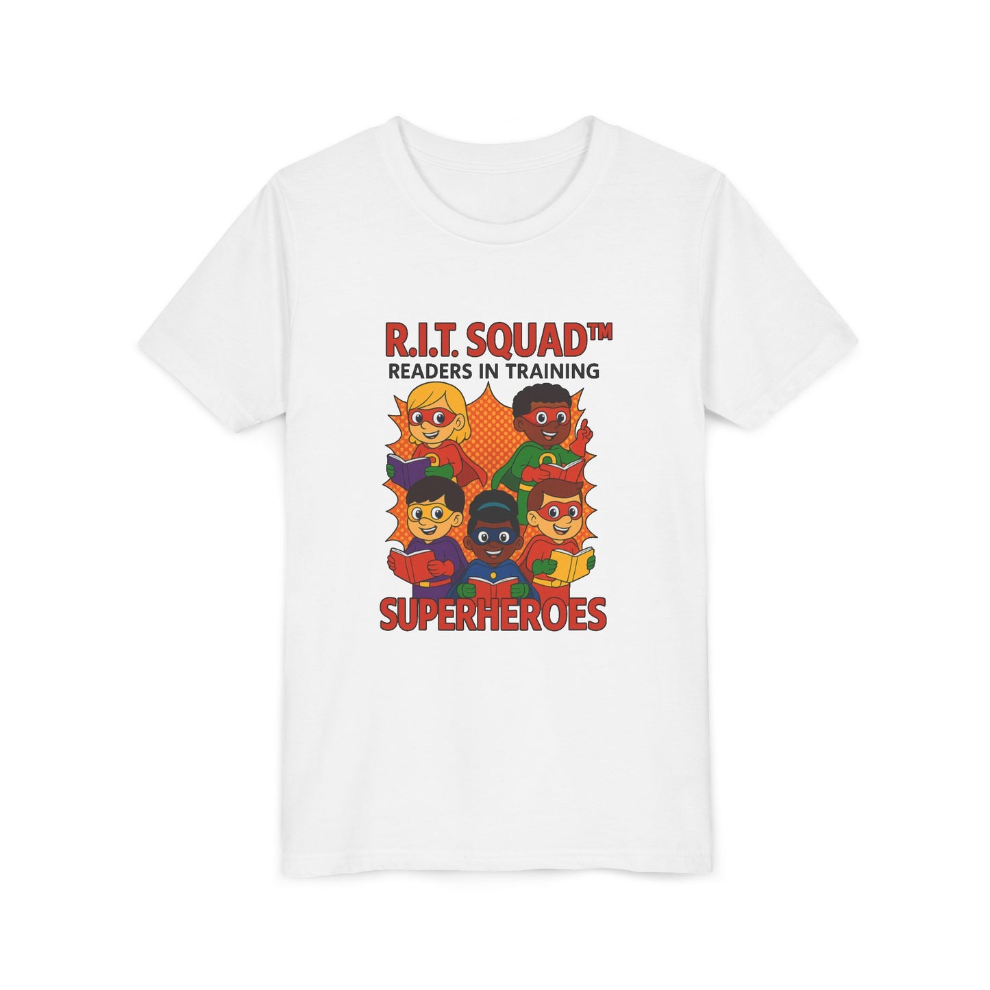 R.I.T. SQUAD™ Readers in Training™ Superheroes Youth T-Shirt