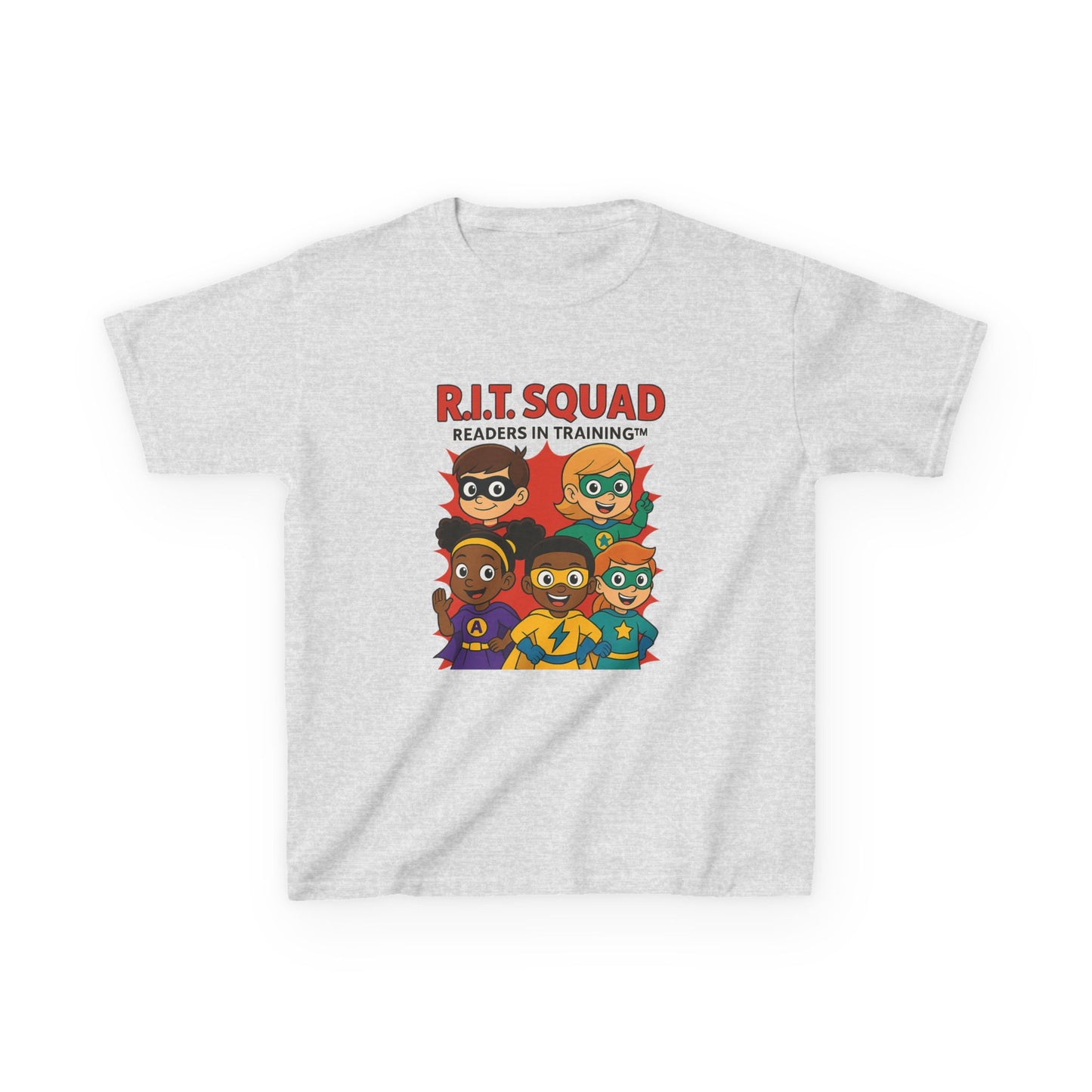 R.I.T. SQUAD™ Youth Superhero T-Shirt – Readers in Training™ Edition