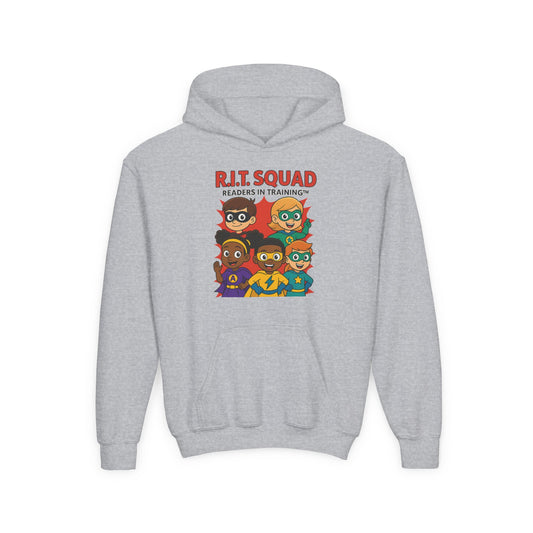 R.I.T. SQUAD™ Youth Superhero Hoodie – Readers in Training™ Edition
