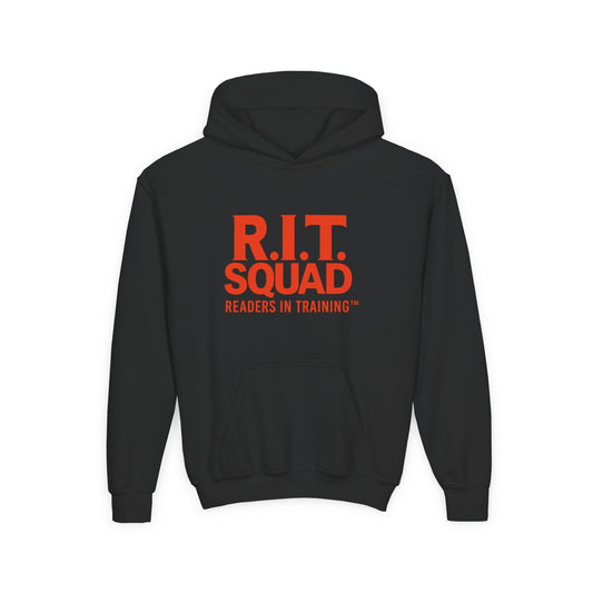 R.I.T. SQUAD Readers in Training™ Youth Hoodie – Red Squad Edition
