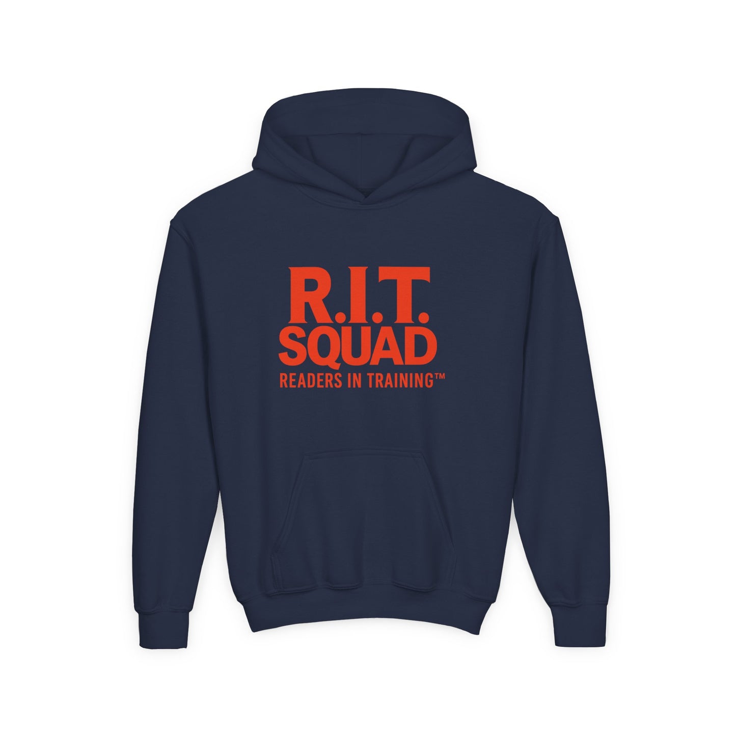 R.I.T. SQUAD Readers in Training™ Youth Hoodie – Red Squad Edition