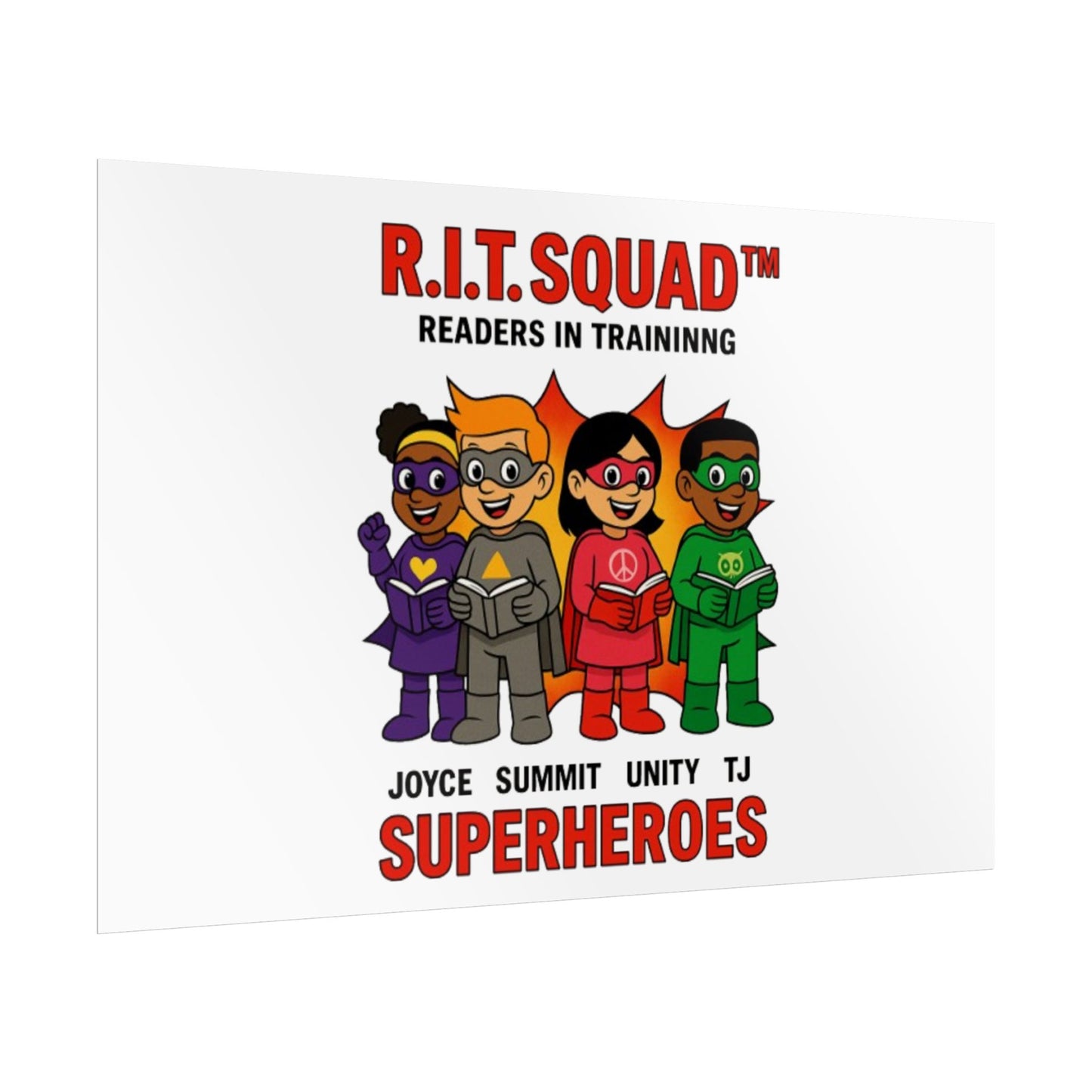 R.I.T. SQUAD Readers In Training™ Poster