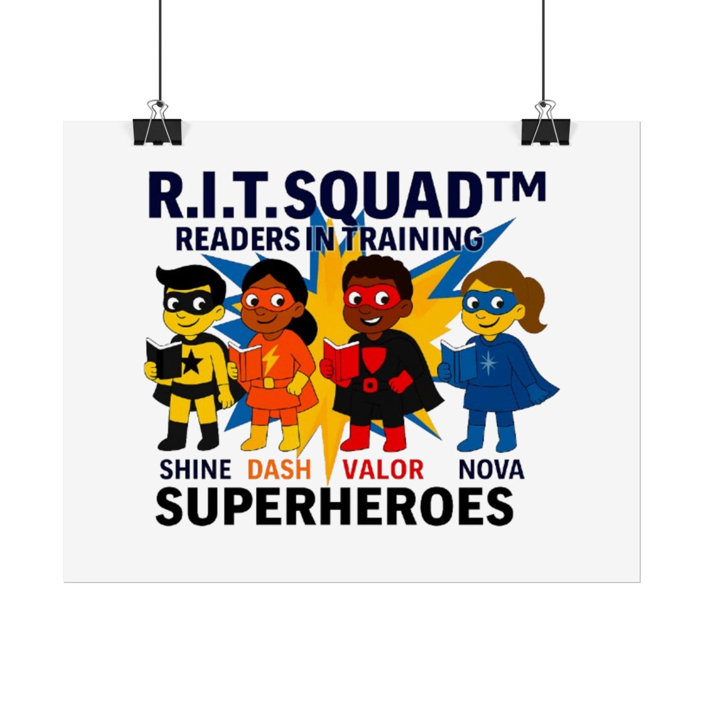 R.I.T. SQUAD Readers In Training™ Poster