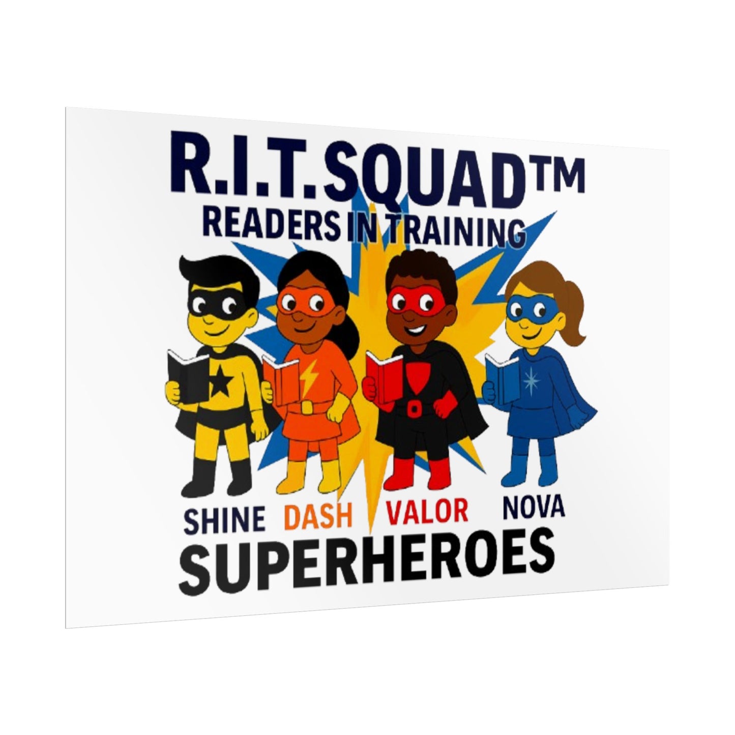 R.I.T. SQUAD Readers In Training™ Poster