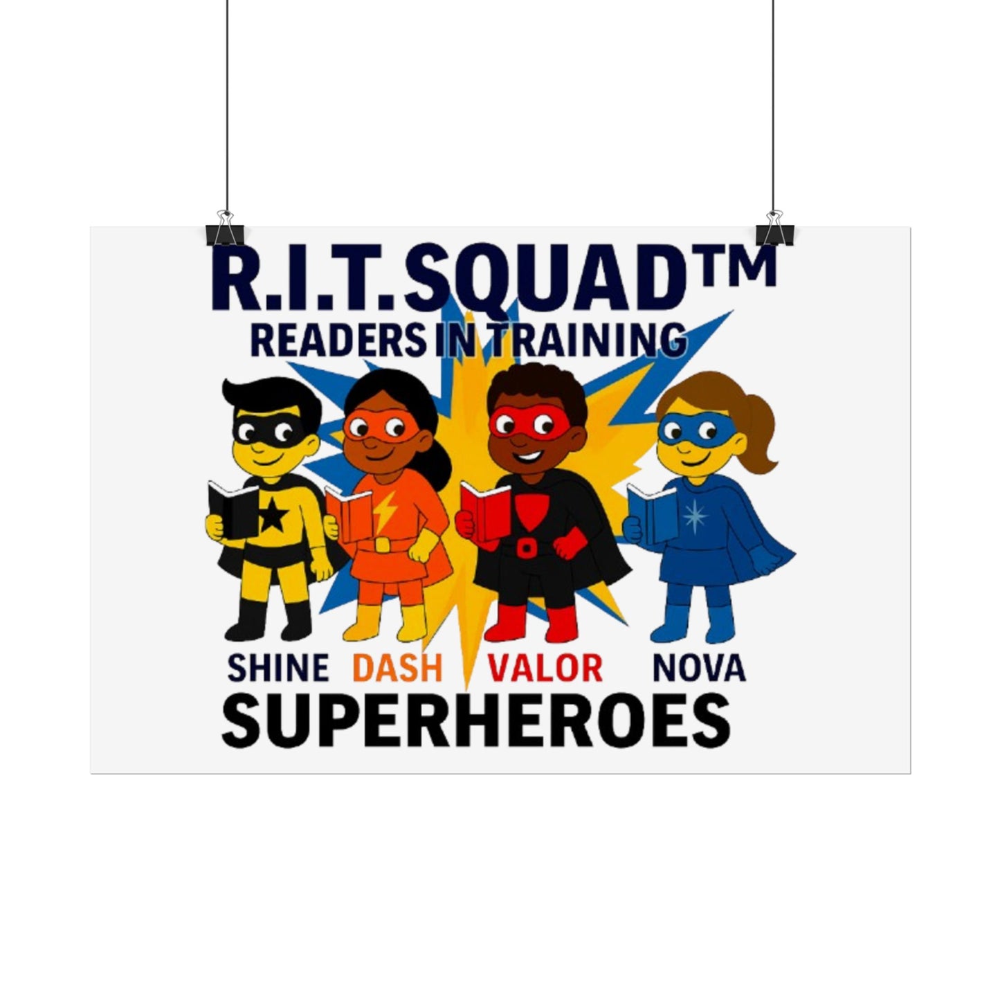 R.I.T. SQUAD Readers In Training™ Poster