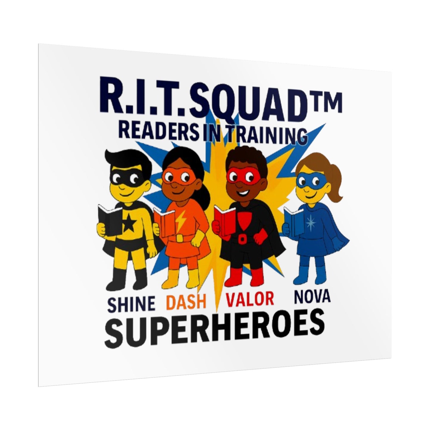 R.I.T. SQUAD Readers In Training™ Poster