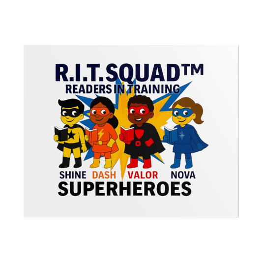 R.I.T. SQUAD Readers In Training™ Poster