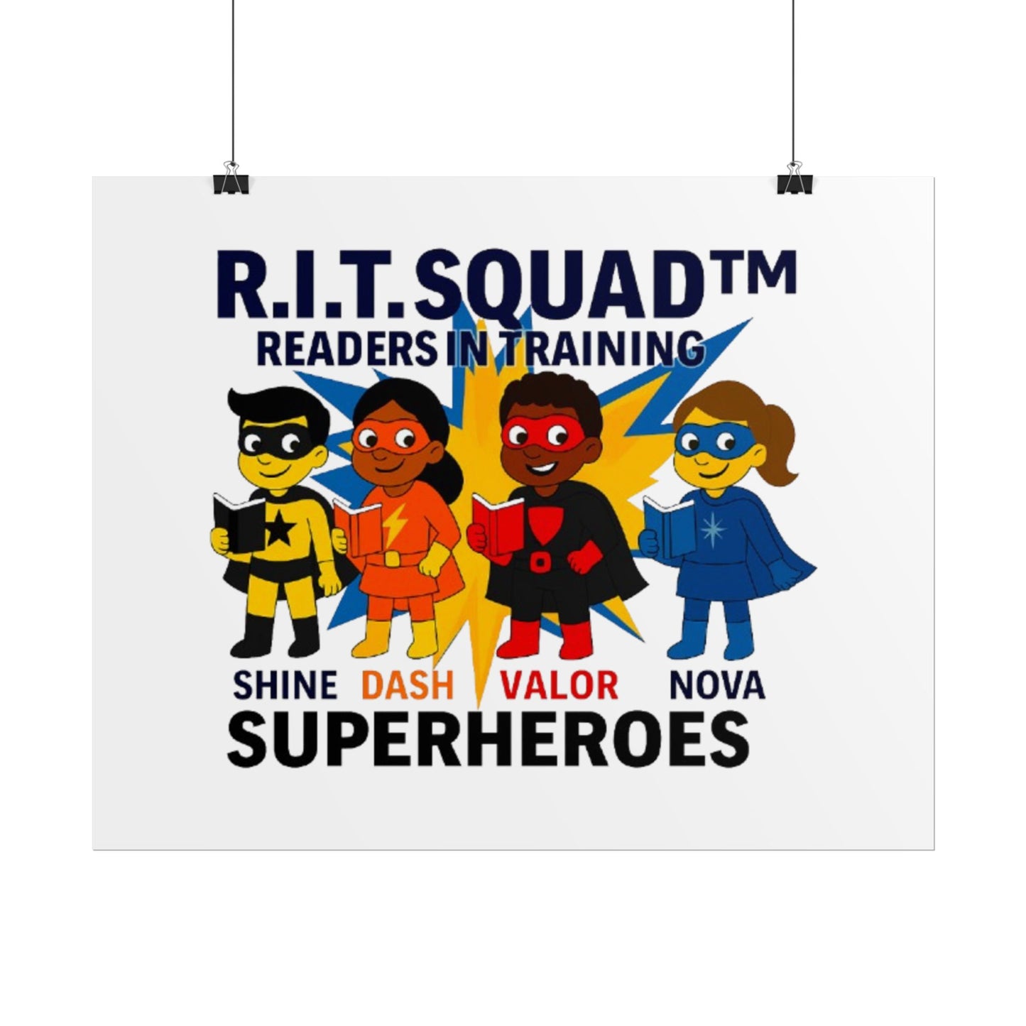 R.I.T. SQUAD Readers In Training™ Poster