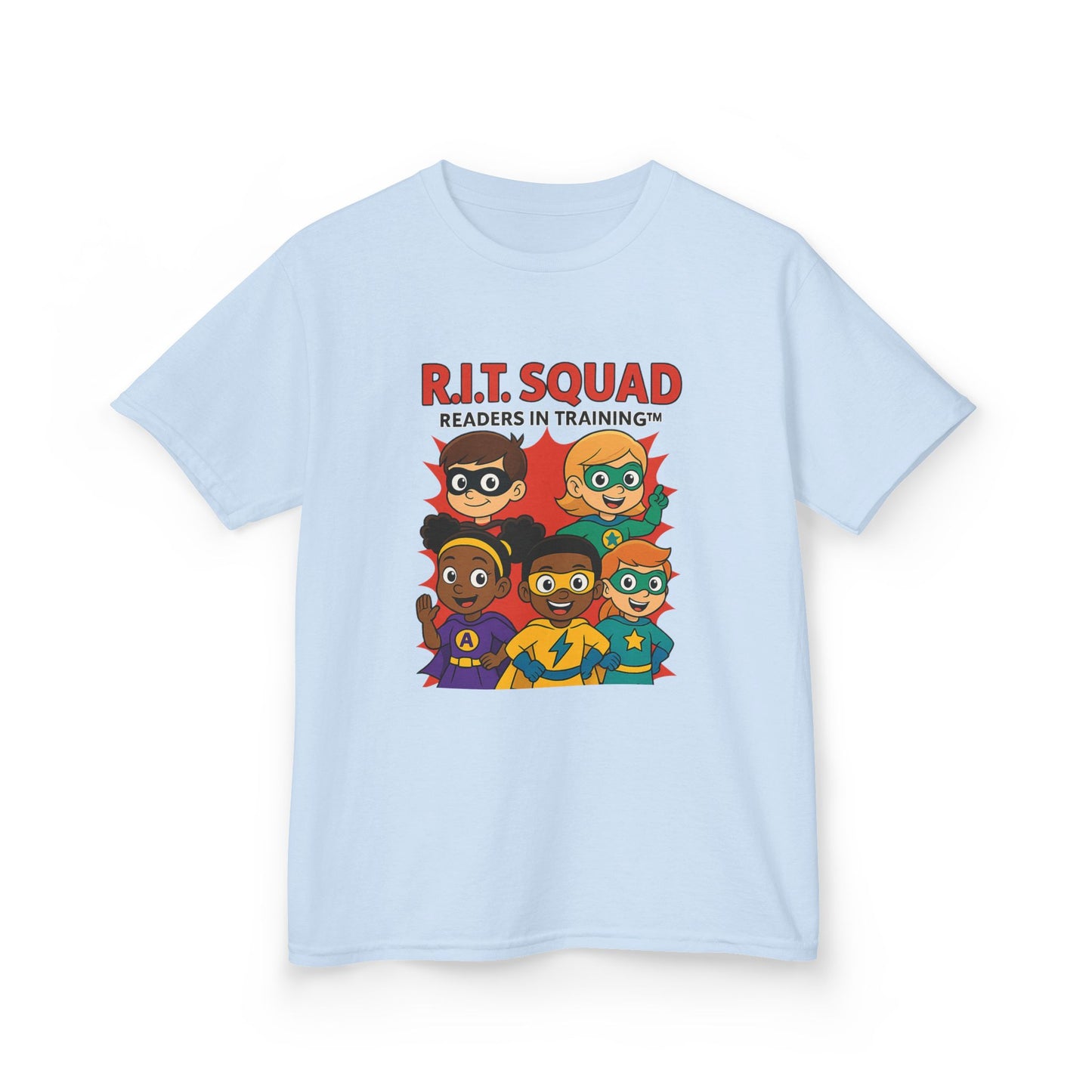 R.I.T. SQUAD™ Youth Superhero T-Shirt – Readers in Training™ Edition