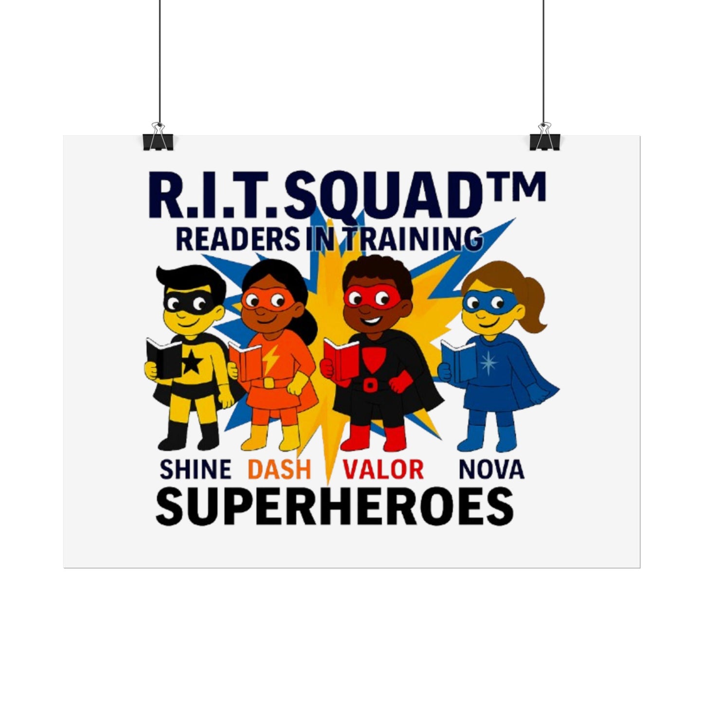 R.I.T. SQUAD Readers In Training™ Poster