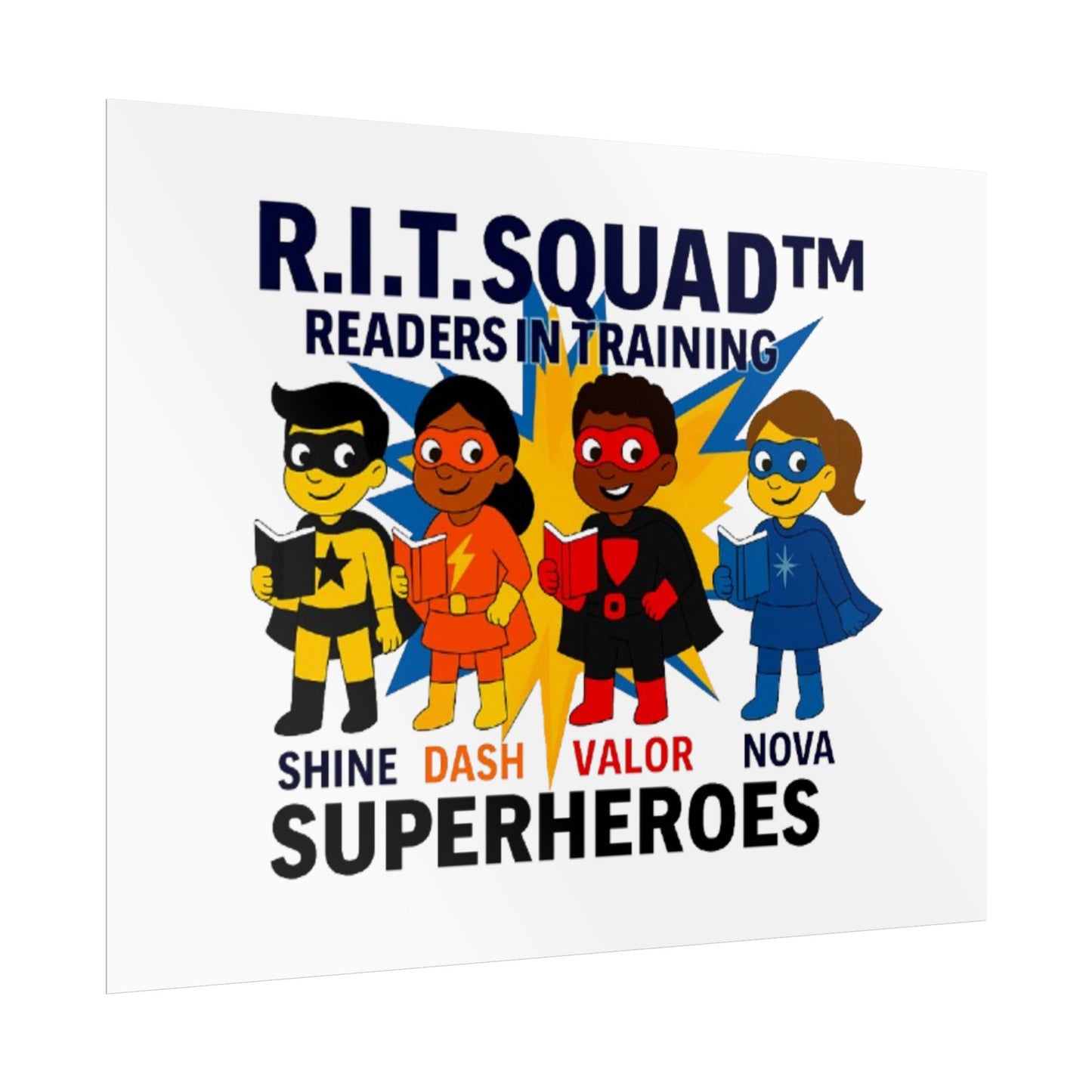 R.I.T. SQUAD Readers In Training™ Poster