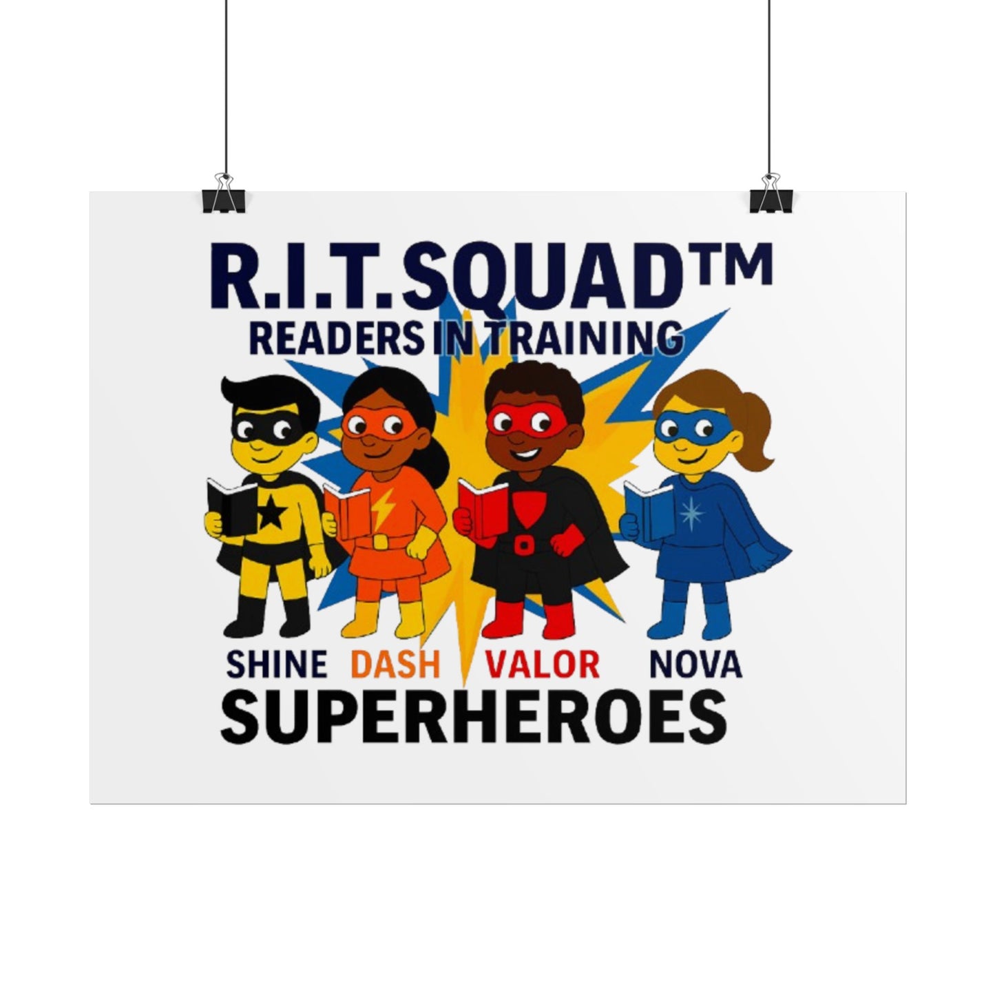 R.I.T. SQUAD Readers In Training™ Poster