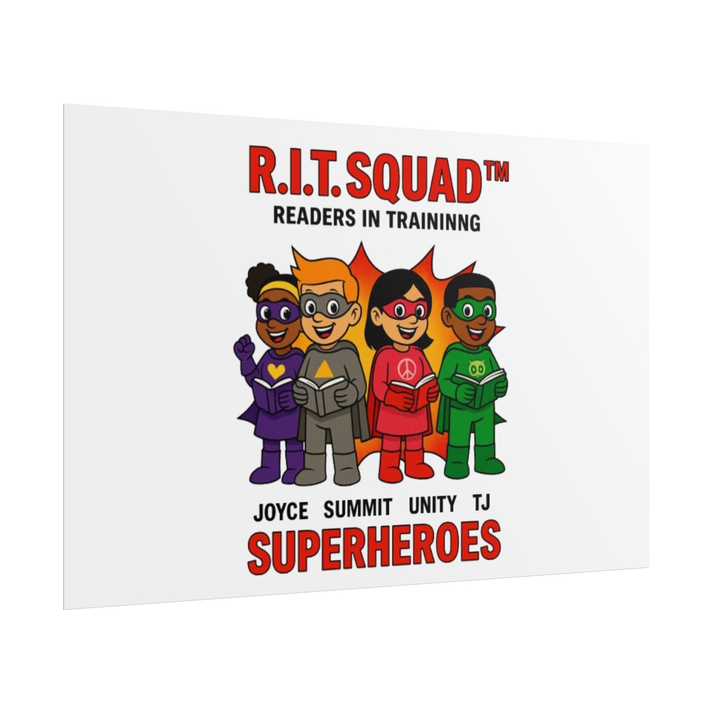 R.I.T. SQUAD Readers In Training™ Poster