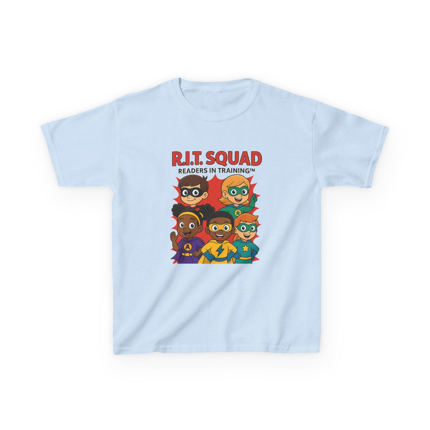 R.I.T. SQUAD™ Youth Superhero T-Shirt – Readers in Training™ Edition