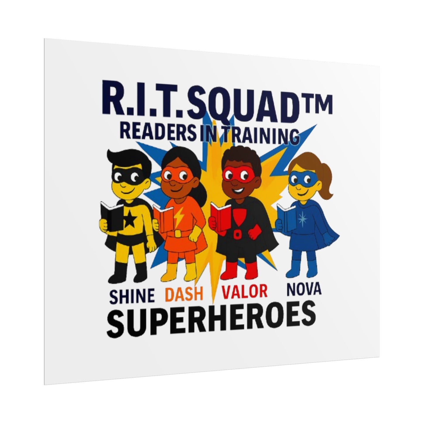 R.I.T. SQUAD Readers In Training™ Poster