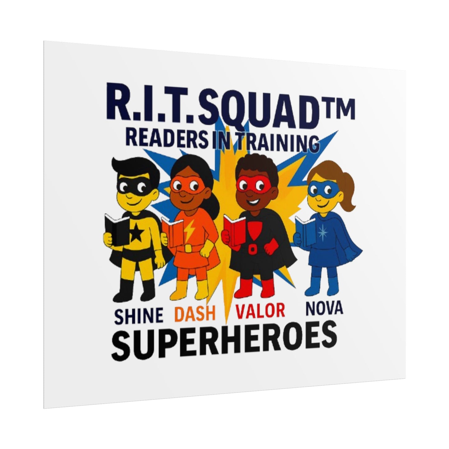 R.I.T. SQUAD Readers In Training™ Poster