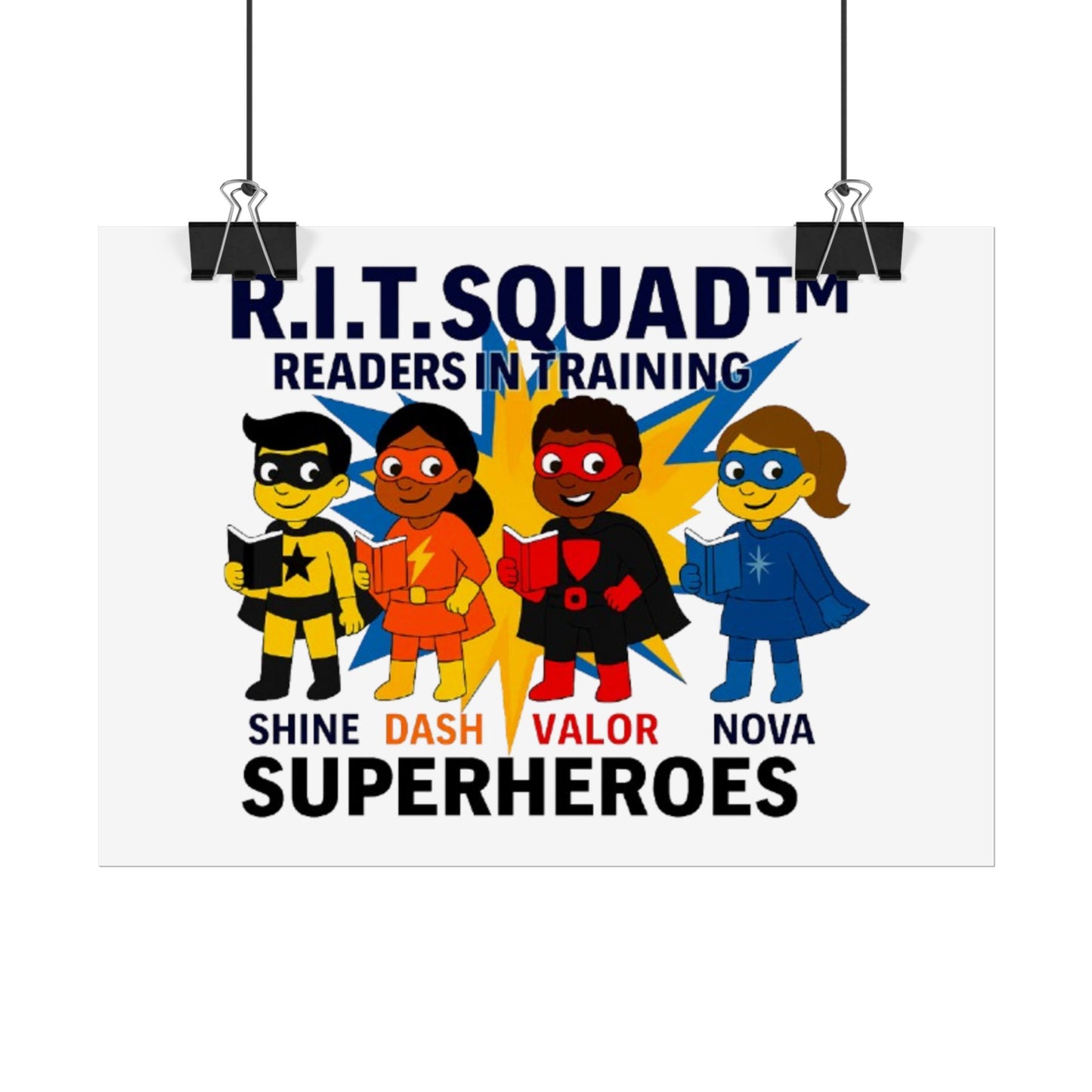 R.I.T. SQUAD Readers In Training™ Poster