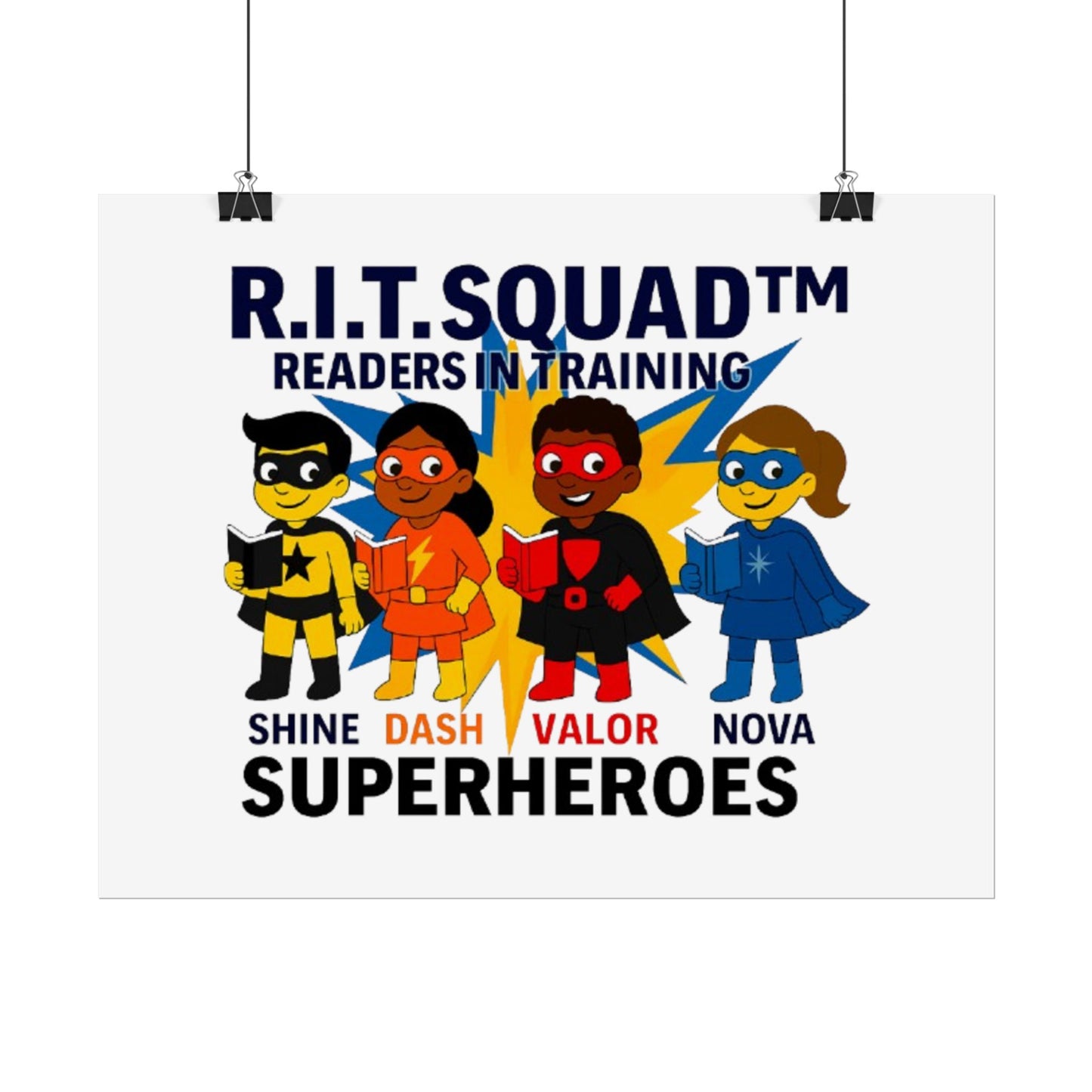 R.I.T. SQUAD Readers In Training™ Poster