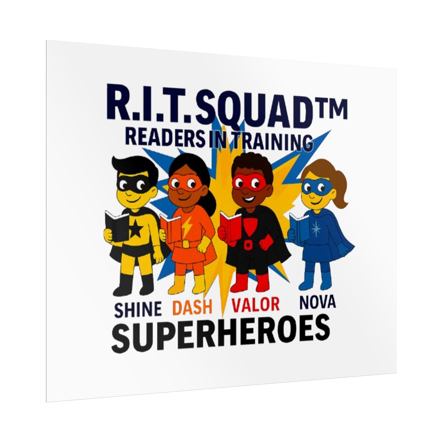 R.I.T. SQUAD Readers In Training™ Poster